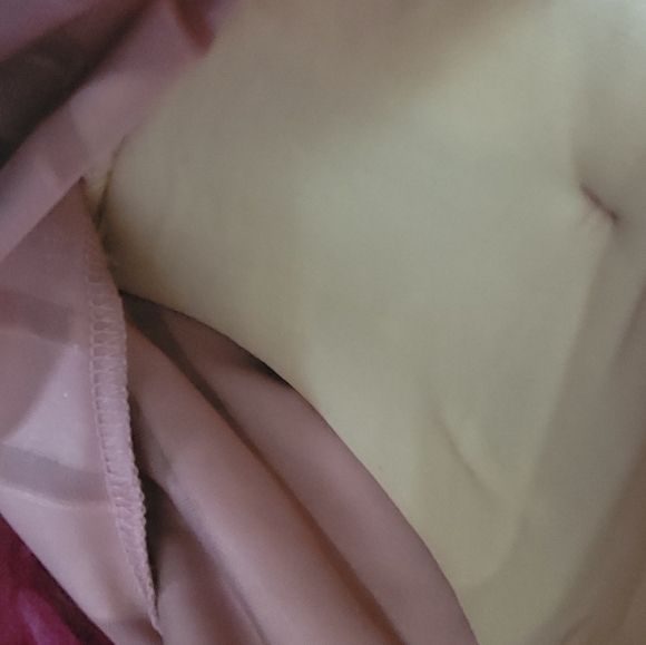 Velvet Feel Long Puff Sleeve Bodycon Mini Dress Pink - Picture 9 of 11